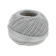 Fil de coton Lizbeth taille 10 Costal Gray n°9603  x111m