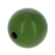 Perles en résine opaque 4 mm - Olive x15