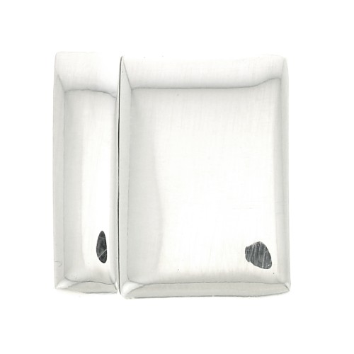 Fermoir aimanté pour lacet plat 10 mm - en Argent 925 x1