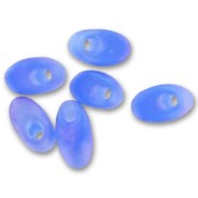 Long Magatama Miyuki 4x7 mm LMA-150FR - Mat Tr Sapphire AB x 10g|raw }}