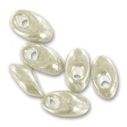Long Magatama Miyuki 4x7 mm LMA-1051 - Galvanized Silver x 10g