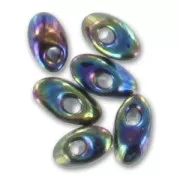 Long Magatama Miyuki 4x7 mm LMA-455 - Met Varie. Blue Iris x 10g