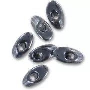 Long Magatama Miyuki 4x7 mm LMA-451 - Gunmetal x 10g