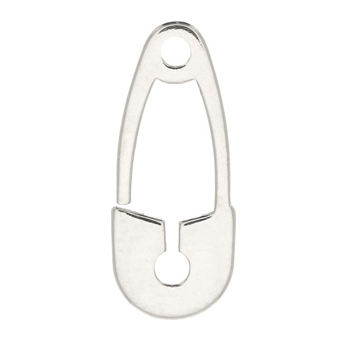 Breloque épingle à nourrice 16x6.5 mm en Argent 925 x1