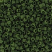 Miyuki Delica 11/0 DB1585 - Mat Opaque Avocado x8g|raw }}
