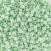 Miyuki Delica 11/0 DB1536 - Opaque Light Mint Ceylon x8g