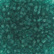 Miyuki Delica 11/0 DB1108 - Transparent Caribbean Teal x8g
