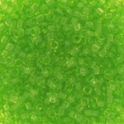 Miyuki Delica 11/0 DB1106 - Transparent Lime x8g