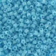 Miyuki Delica 11/0 DB0215 - Opaque Turquoise Blue Luster x8g