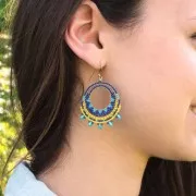 Miyuki Delica 11/0 DB0215 - Opaque Turquoise Blue Luster x8g