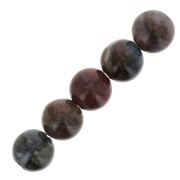 Perles rondes en pierre gemme 4 mm - Pietersite x20
