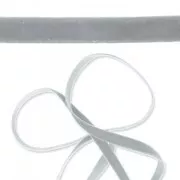 Ruban velours 9 mm Gris clair x1m