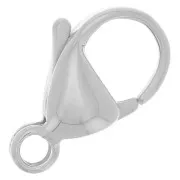 Fermoir mousqueton 15 mm - Acier inoxydable 316L x1