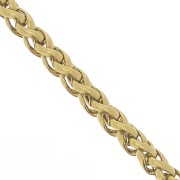 Chaîne maille Palmier 7.8 mm en Acier inoxydable 304 Doré x50cm