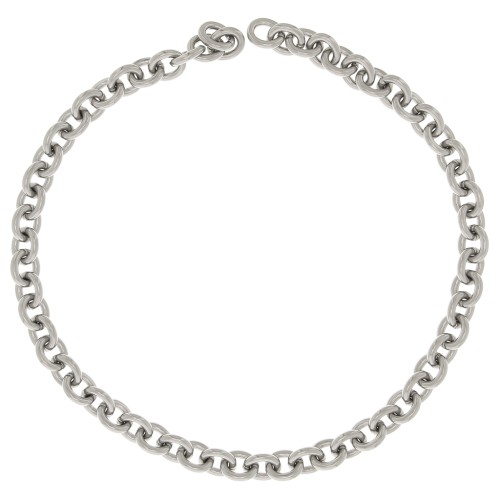 Chaîne maille Forçat 11.9 mm en Acier inoxydable 316L x50cm