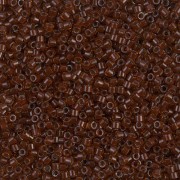 Miyuki Delica 11/0 DB1392 - Dark Topaz Lined Rootbeer x8g|raw }}
