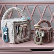 Set de 3 miroirs souples rond 10 cm - pour la fabrication de jouets d'enfants