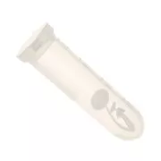 Champignon plastique 15 mm pour accessoires & bijoux résine d'inclusion - Blanc x1