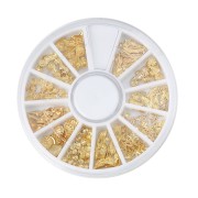 Eléments à coller ou à résiner - thème Marin - Doré x1|raw }}