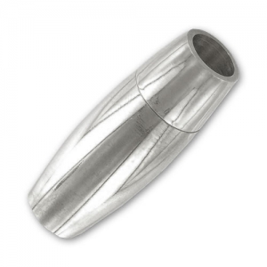 Fermoir aimanté pour cordon 6 mm en Acier inoxydable x1
