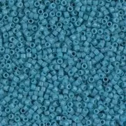 Miyuki Delica 11/0 DB0798 - Dyed Semi Mat Opaque Capri Blue - paquet de 100g
