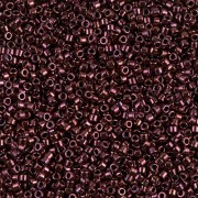 Miyuki Delica 11/0 DB0012 - Metallic Dark Raspberry - paquet de 100g|raw }}