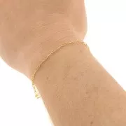 Chaîne maille Fantaisie 1.85 mm en Gold filled (or laminé)  x50cm