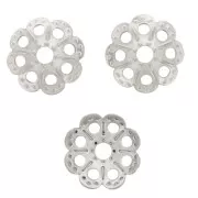 Coupelles fleurs 9.5 mm en Acier inox x10