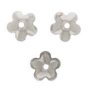 Coupelles fleurs 6 mm en Acier inox x10