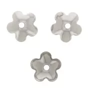 Coupelles fleurs 6 mm en Acier inox x10