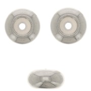 Perle stoppeur 7 mm avec un trou de 2 mm - Acier inoxydable x1|raw }}