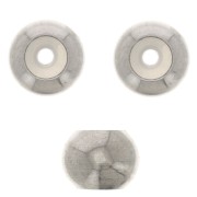Perle stoppeur 6 mm avec un trou de 2 mm - Acier inoxydable 304 x1