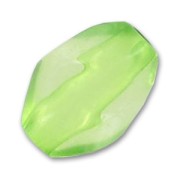 Olive twistée 24x17 mm Peridot x1