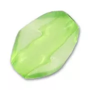 Olive twistée 24x17 mm Peridot x1