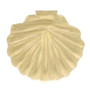 Élément coquillage à coller 7x7.5 mm - Gold filled (or laminé)  x1|raw }}