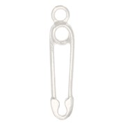 Breloque épingle à nourrice 16x3.5 mm - Argent 925 x1