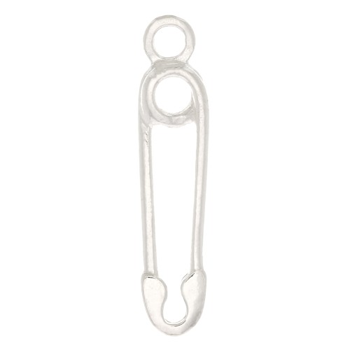Breloque épingle à nourrice 16x3.5 mm - Argent 925 x1