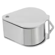 Loupe Triplet grossissement x10 - 19 mm - Acier x1