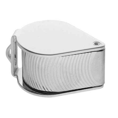 Loupe Triplet grossissement x10 - 19 mm - Acier x1