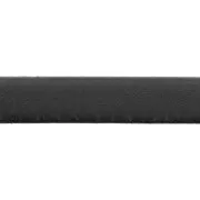 Lacet cuir 10 mm Noir x30cm