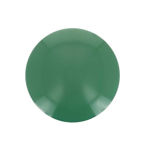 Cabochon rond en résine opaque 10 mm - Vert x1