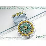 Delos® par Puca® 6x11 mm - Crystal Mat x10g