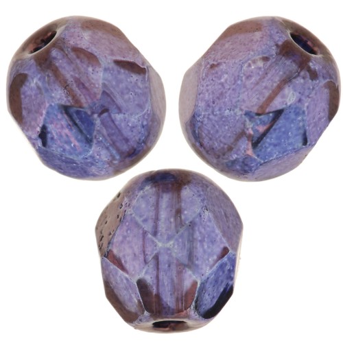Facettes 6 mm Lumi Amethyst  x25