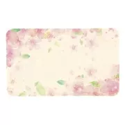 Lot de 50 cartes supports bijoux 3x5cm pour boucles d'oreilles - Fleuris  Rose