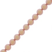 Perles rondes nacrées Preciosa - Round Pearl Maxima 5 mm - Pearlescent Pink x25|raw }}