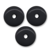 Pastilles en verre  4 mm Jet x50