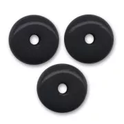 Pastilles en verre  4 mm Jet x50