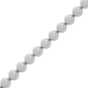 Perles rondes nacrées Preciosa - Round Pearl Maxima 5 mm - Light Grey x25|raw }}
