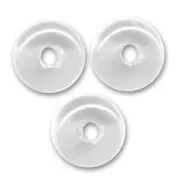 Pastilles en verre  4 mm Crystal  x50
