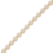 Perles rondes nacrées Preciosa - Round Pearl Maxima 5 mm - Light Creamrosex25|raw }}